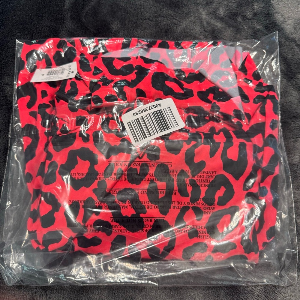 Torrid SZ 0X Swim Skirt Neon Leopard - Picture 3 of 6